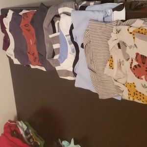 0 - 3 Month Long Sleeve Onsies